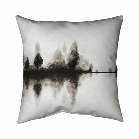 BEGIN HOME DECOR 20 x 20 in. Reflection-Double Sided Print Indoor Pillow 5541-2020-LA161